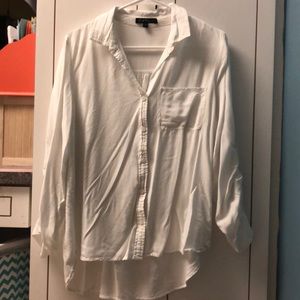 White SUPER SOFT button-up
